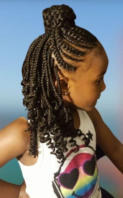 Easy and fast hairstyles for little girls in 2021-2022