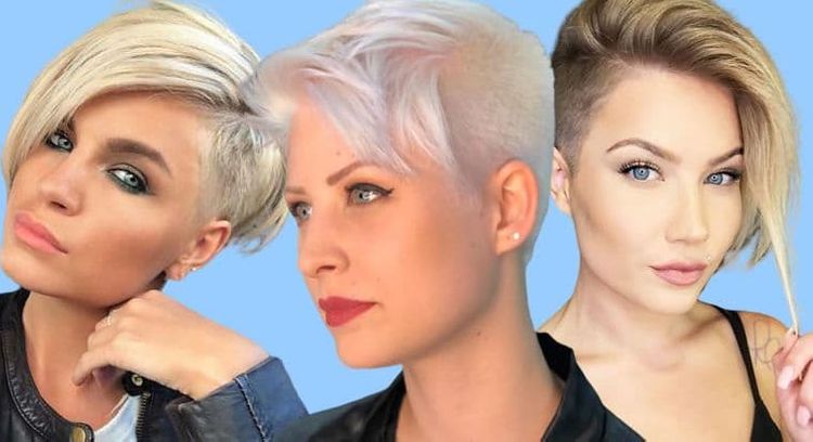 Short pixie undercut hairstyles for women