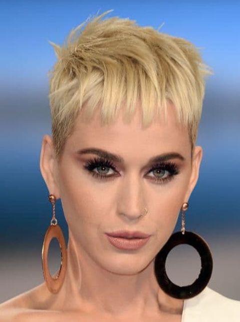 Katy Perry Short haircuts hairstyles and hair colors