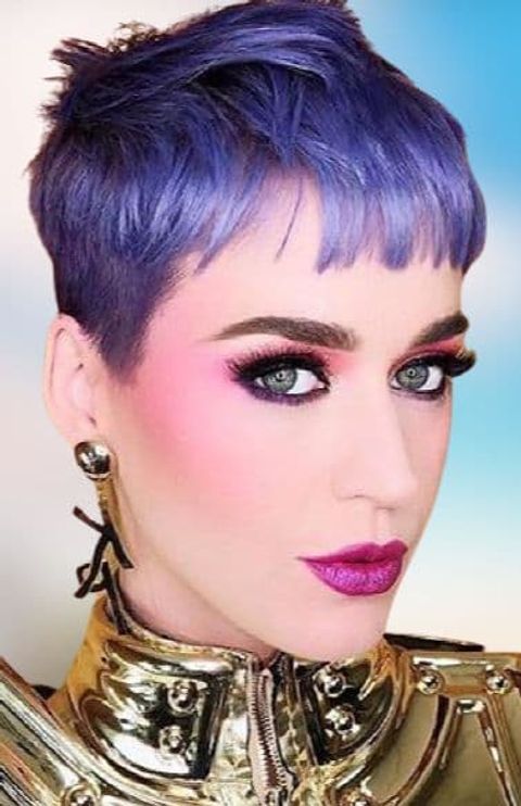 Katy Perry Short haircuts hairstyles and hair colors