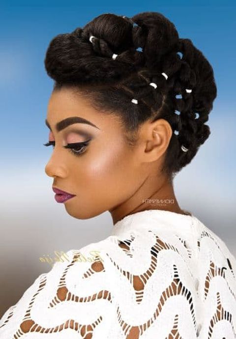 Bridal hairstyles for black ladies