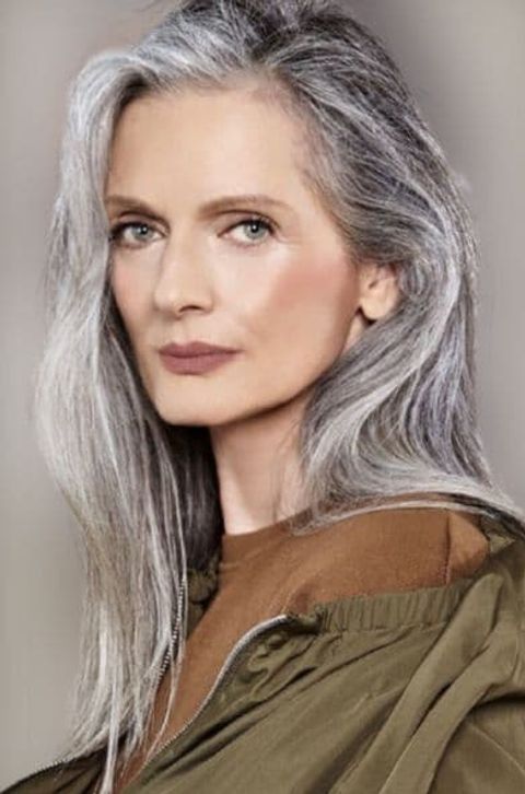 Easy and Cool Long Hairstyles for Women over 60 in 2021-2022