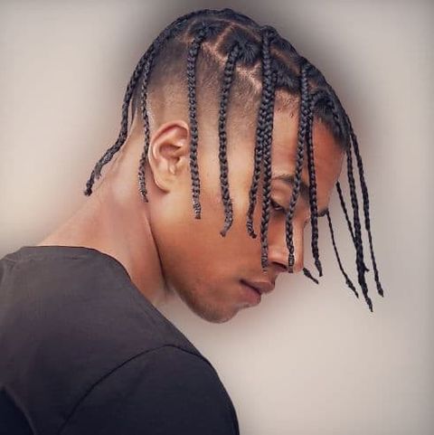 Trendy braided hairstyles for men in 2021-2022