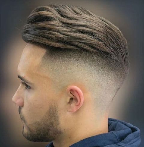 Thin hair taper fade