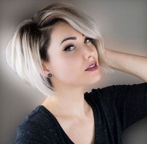 Ombre short hair for women