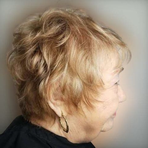 Short haircuts and hairstyles for older women over 50 to 70+ in 2021-2022