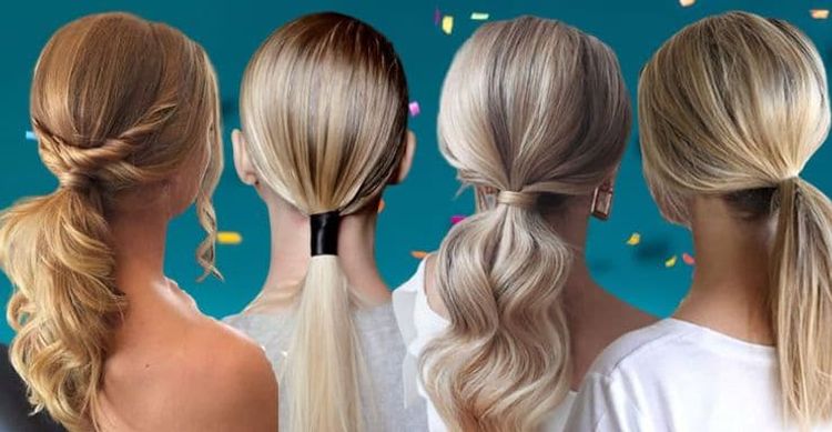 Low ponytails for women