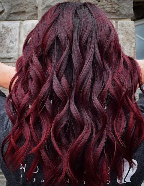 Red hair colors for every hair type in 2021-2022