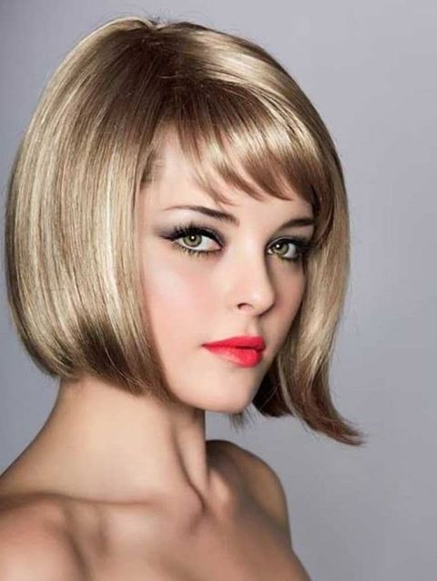 highlight short straight hair 2021-2022