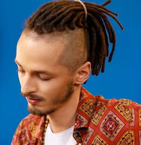 Undercut dreadlock hairstyles for men 2021-2022