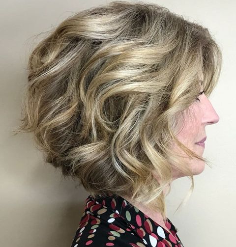 Fine hair curl bob haircut 2021-2022