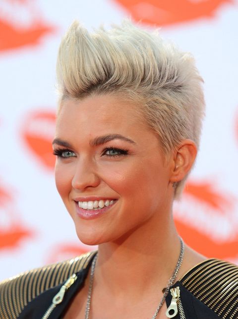 Layered short hair Mohawk haircut 2021-2022