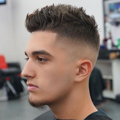 Fauxhawk fade short hair 2021-2022