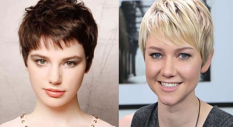 Short pixie hairstyle for women over 30