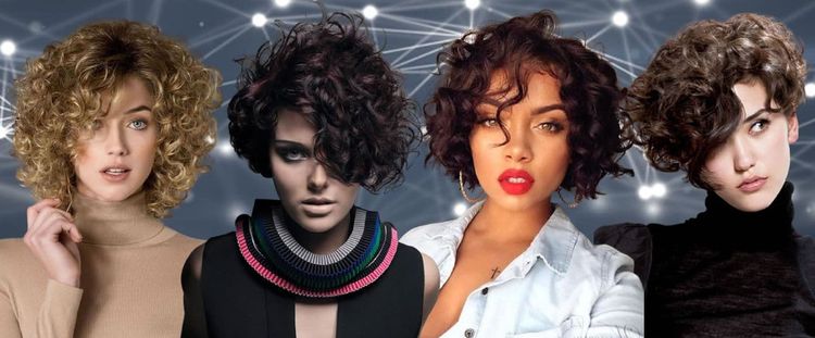 short curly hairstyles for women 2021-2022