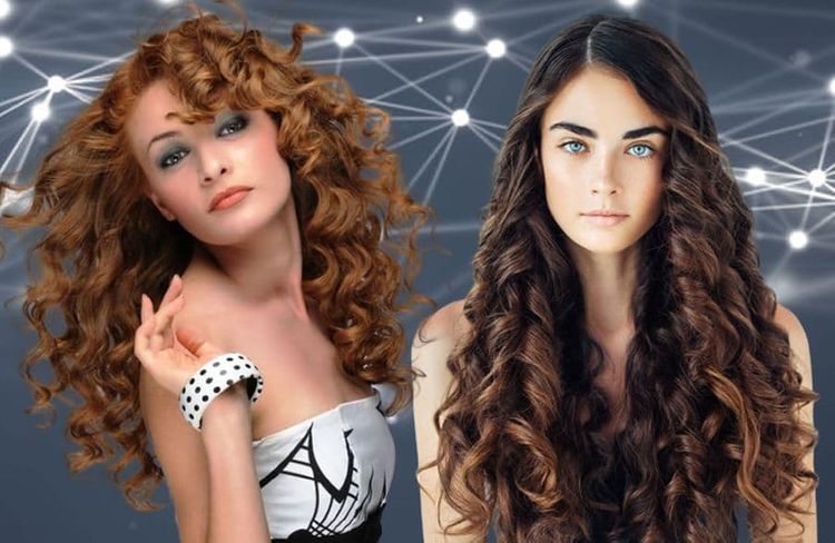 long curly hairstyles for women 2021-2022