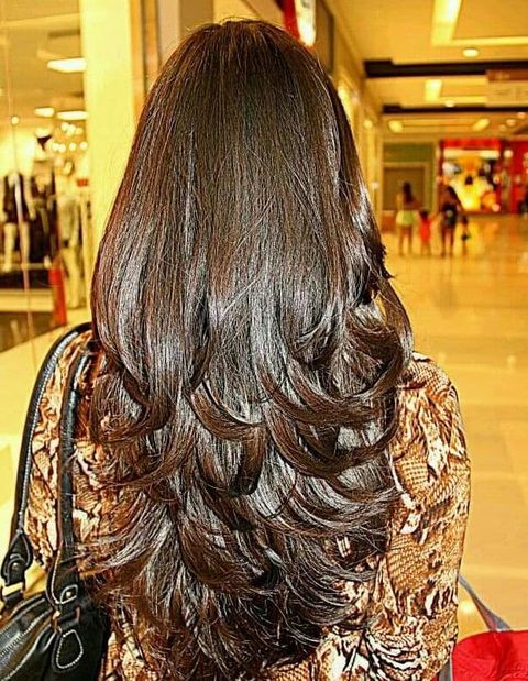 Cool long hair with layers