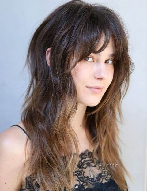 Stunning Long Layered Haircuts and Hairstyles in 2021-2022