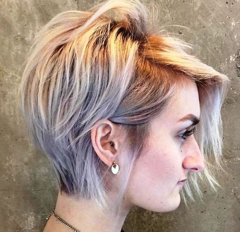 Easy short haircut for women