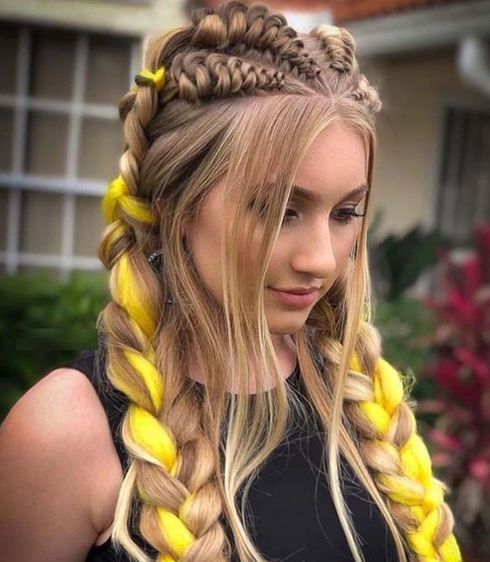 Cool braids hair for girls 2022