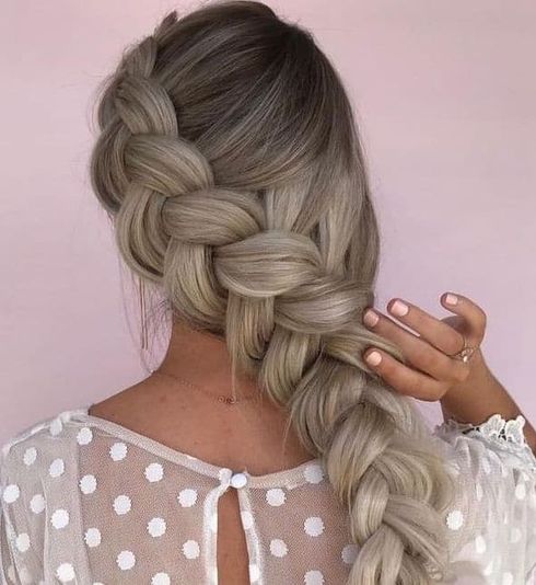 Cross braids for long hair 2022