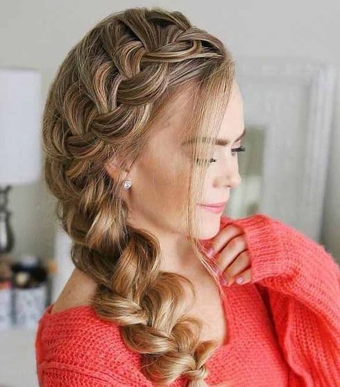 Side braids for women 2022