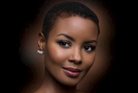 Super pixie cut for black girls