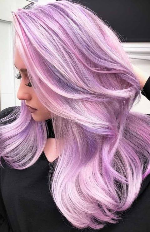 light pastel violet pink