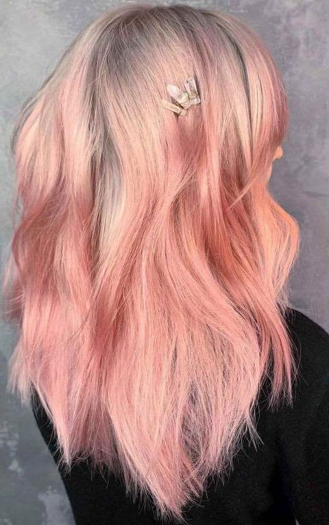 millennial pink layers