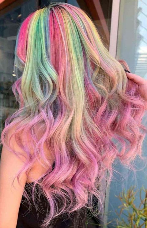 pastel cosmic waves