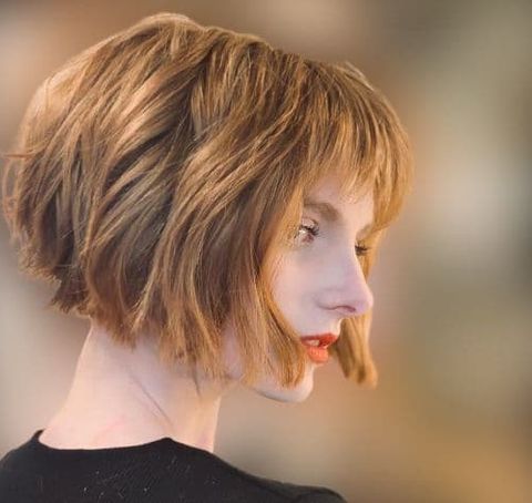 Chin length bob hair 2021-2022