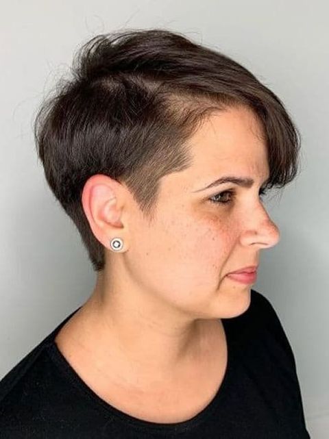 Side swept pixie style for women over 50 in 2020 - 2021