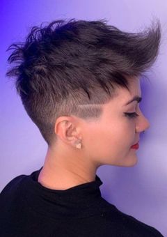 undercut pixie hair