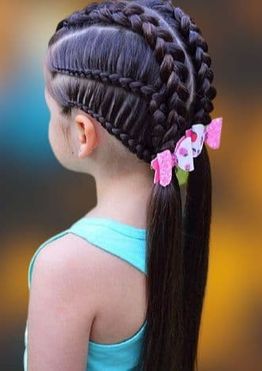 Hairstyles for school girls