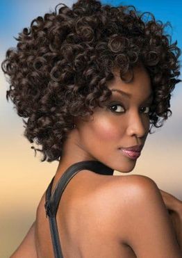 Short curly hairstyles for black women
