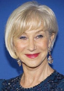 Short haircuts with bangs blonde hair color for women over 60 