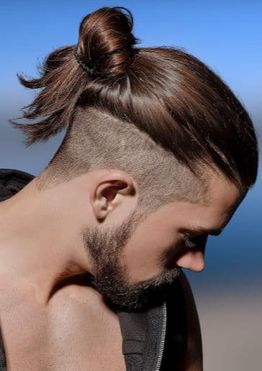 Ponytail hairstyles for men