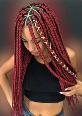 Box braids for black women