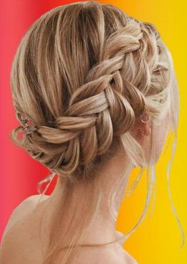 Braids bun hairstyles for prom